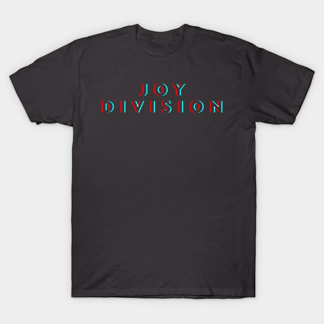 Joy Division Horizon Glitch T-Shirt by BELLASOUND